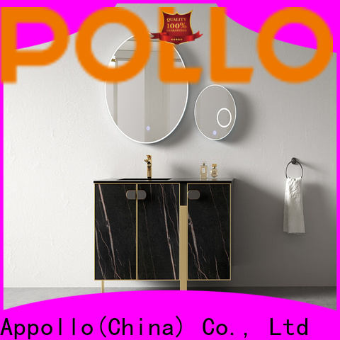 Appollo wholesale bathroom vanity set supply for resorts