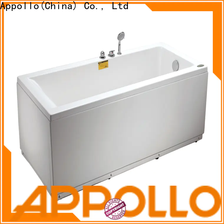 Appollo common bathtub with pillow company for hotels