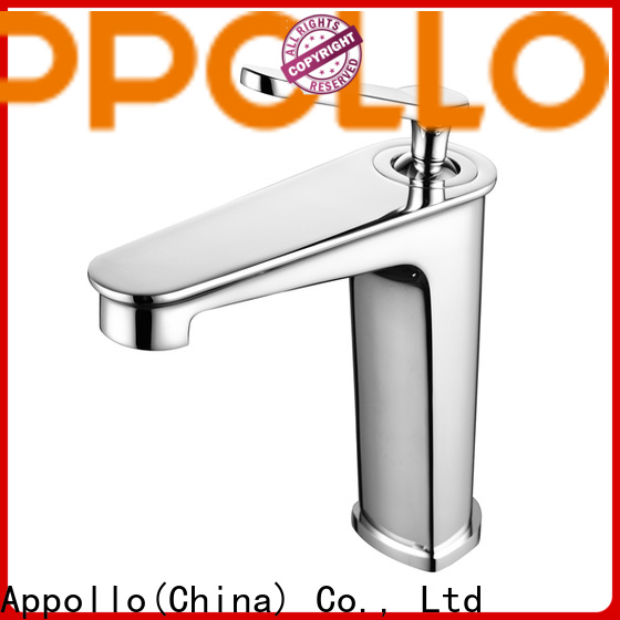 Appollo Wholesale custom single hole bathroom faucet manufacturers for bathroom
