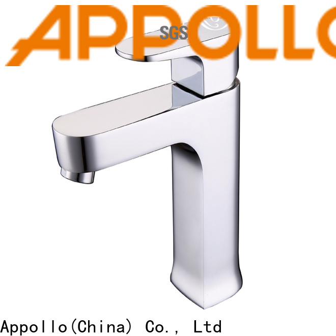 Appollo silvery lavatory faucet for business for resorts