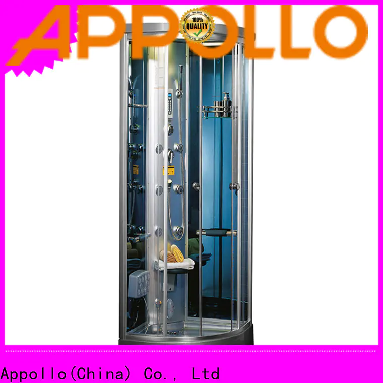 Appollo unit quadrant steam shower cabin supply for restaurants