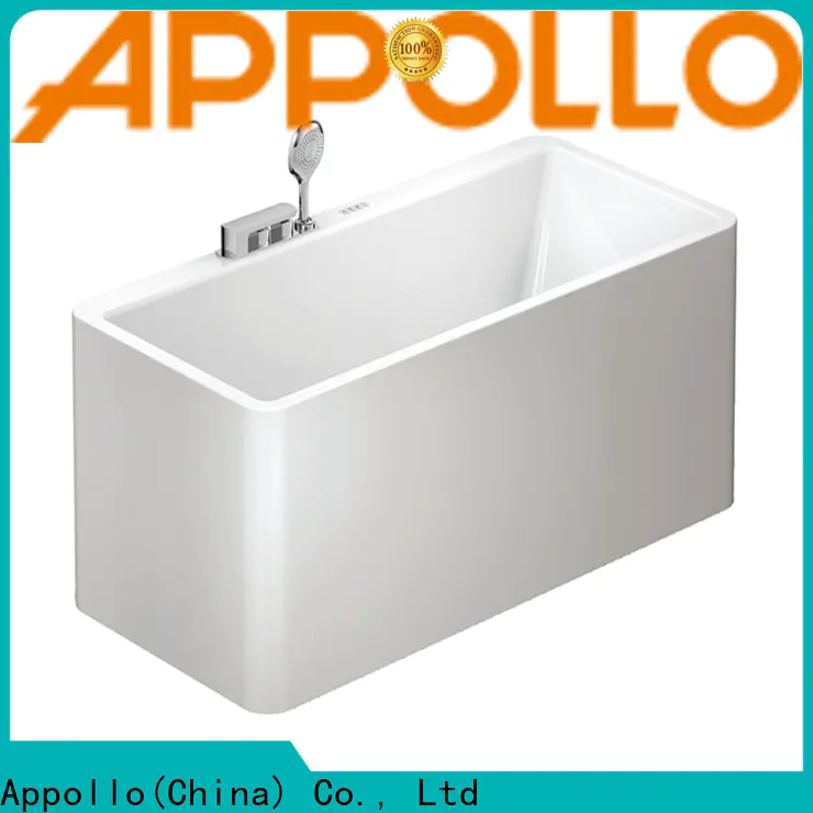 Appollo Bulk buy ODM rectangular freestanding soaking tub for business for family