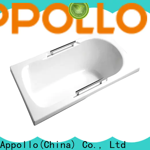 Appollo bathtub shallow freestanding tub suppliers for hotels