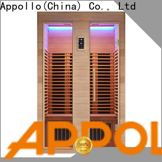 Appollo top infrared sauna wholesale suppliers for hotels