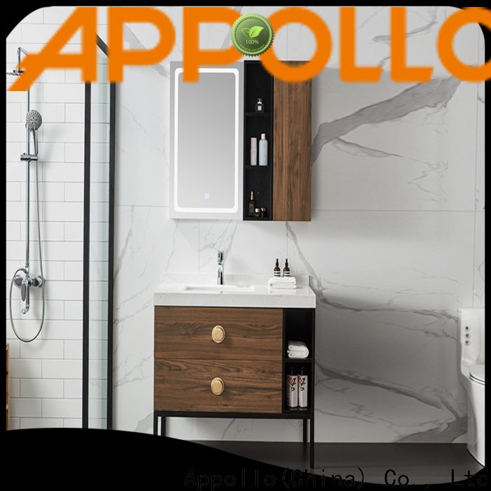 Appollo Wholesale modern bathroom cabinet factory for bathroom