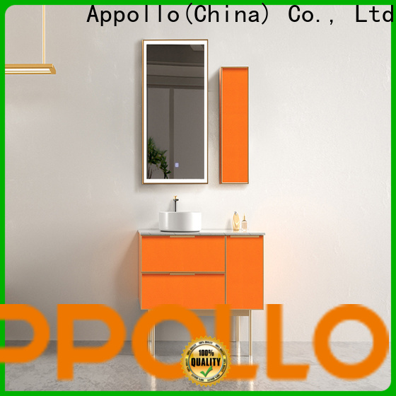 Appollo Bulk purchase high quality bathroom cabinet with light for bathroom