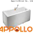Appollo wholesale square freestanding bath suppliers for indoor