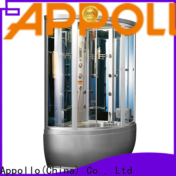 Appollo Wholesale ODM quadrant steam shower cabin manufacturers for hotels