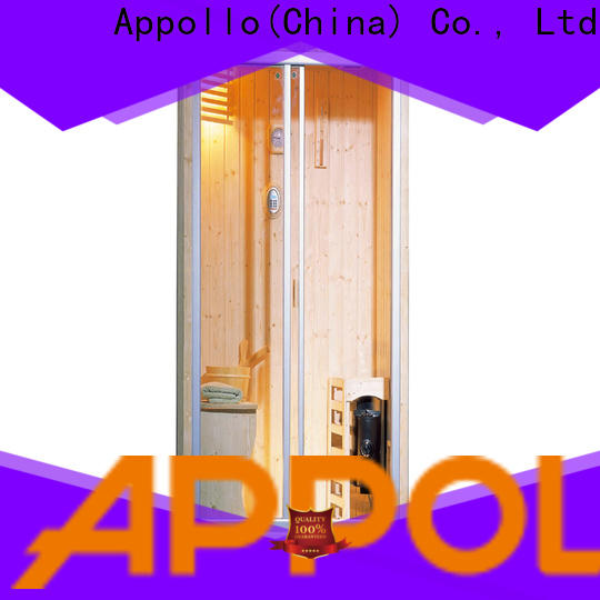 Appollo Bulk purchase 2 person steam sauna supply for hotel