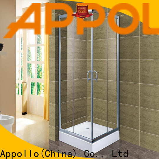 Appollo ts6991 custom frameless glass shower doors factory for resorts