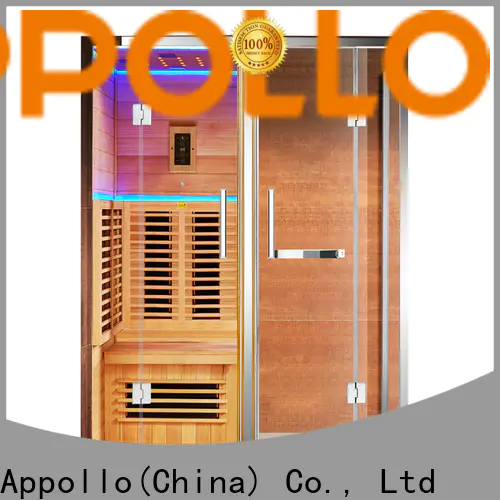 Appollo light corner sauna supply for resorts
