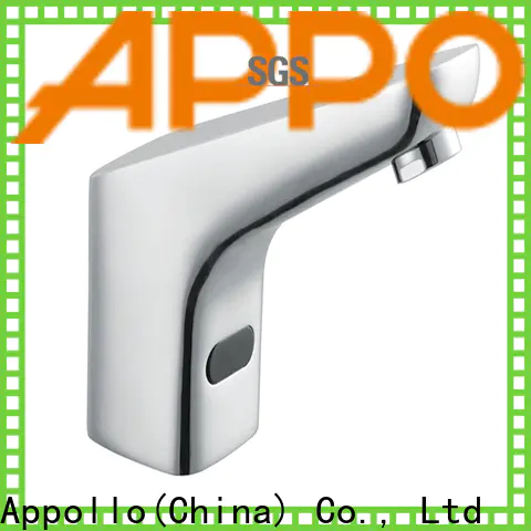 Appollo bath taps black motion sensor kitchen faucet factory for restaurants
