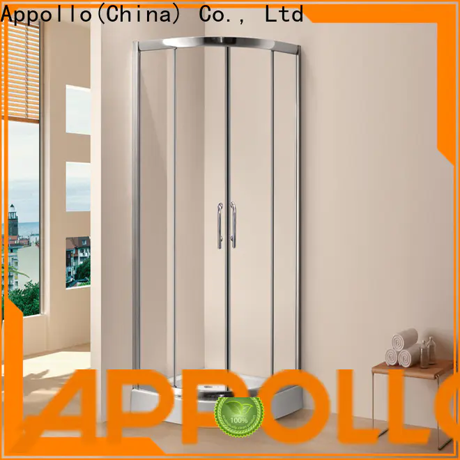 Appollo bath stall corner shower enclosures manufacturers for house