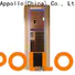 Appollo bath v0120 small sauna cabin manufacturers for restaurants