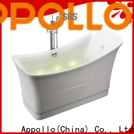 Appollo bath bath freestanding air jet tub factory for home use