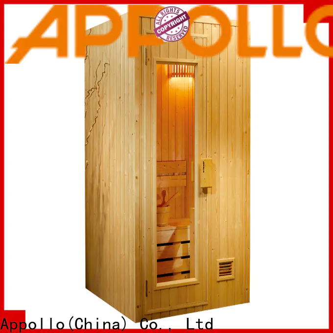 Appollo bath sa1212l personal sauna room manufacturers for hotels