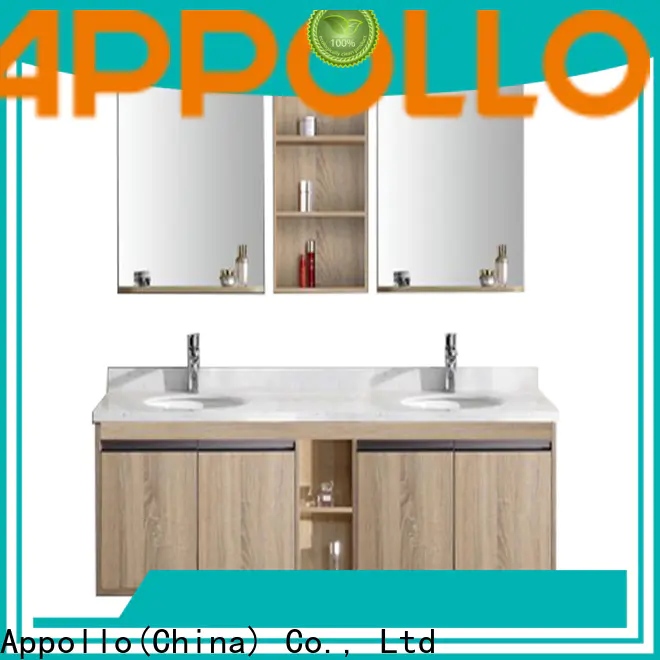 Appollo bath af1808 bath cabinets manufacturers for hotels