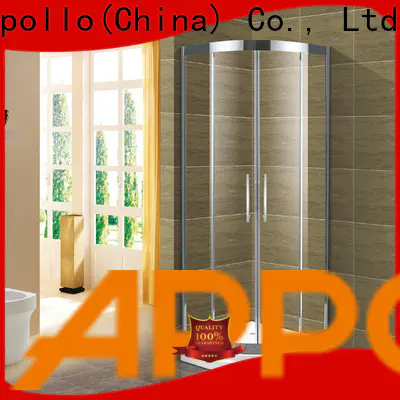 Appollo bath quadrant shower enclosures for small bathrooms suppliers for resorts