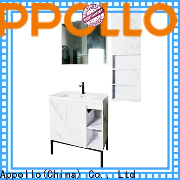 Wholesale best black bathroom cabinet simple for business for home use