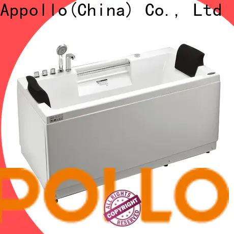 Appollo bath Bulk purchase custom air bubble massage bathtubs for business for hotel