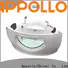 Appollo bath a1139 corner jacuzzi tub for hotels