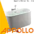 Appollo bath Custom high quality freestanding bathtub manufacturers for business for hotels