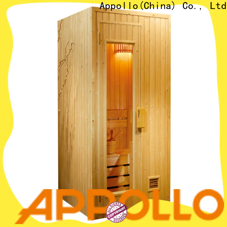 Appollo bath simple 2 person traditional sauna factory for resorts