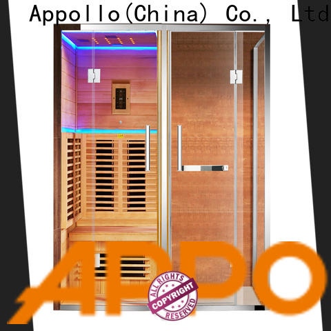 Appollo bath Wholesale sauna infrared factory for restaurants