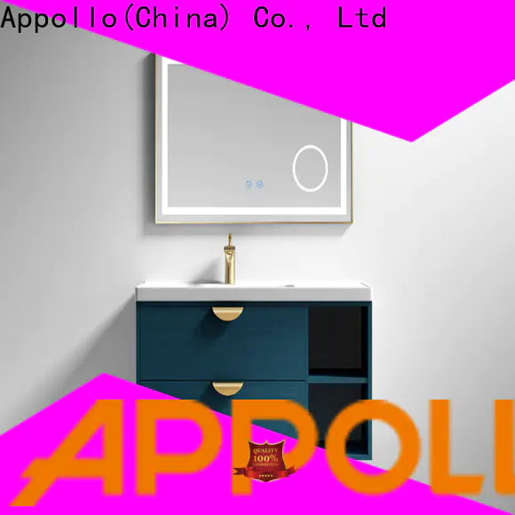 Appollo bath af1826 free standing bathroom cabinets for business for hotels
