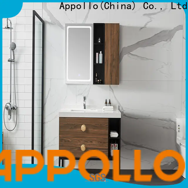 Appollo bath Wholesale bathroom cabinet manufacturers company for hotels