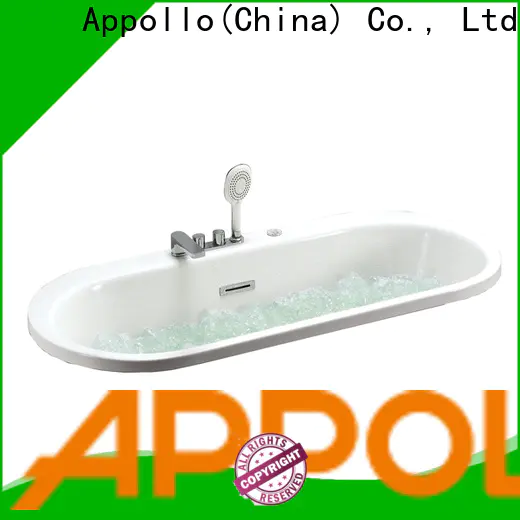 Appollo bath Custom high quality air bath whirlpool tub factory for hotel