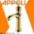 Appollo bath Custom high quality commercial water faucet company for basin