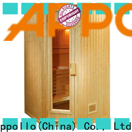 Appollo bath Wholesale high quality small sauna room for resorts