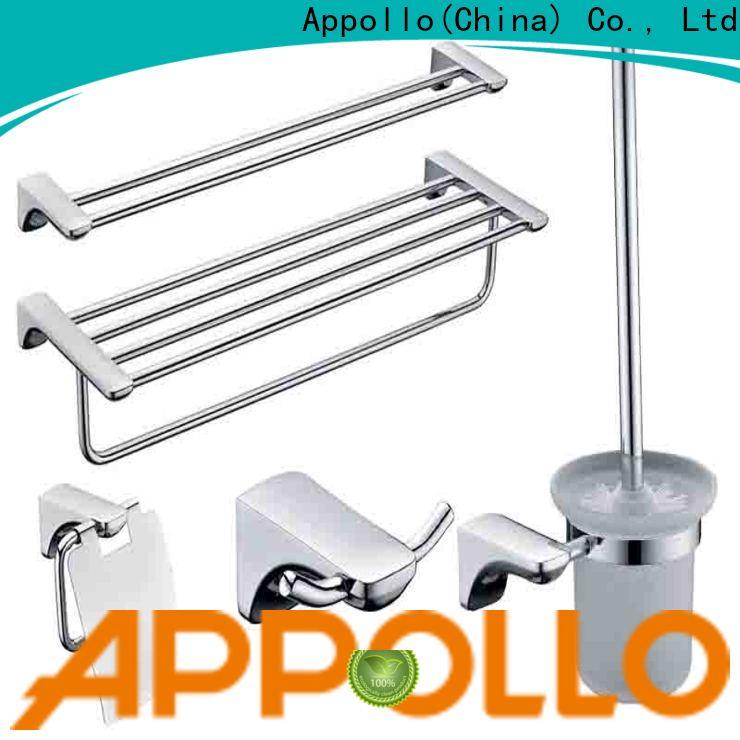 Appollo bath Bulk buy high quality bathroom hardware sets chrome manufacturers for hotels