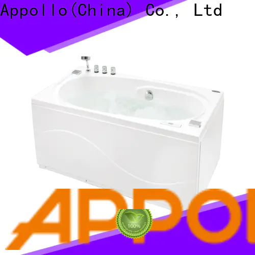 Appollo bath connection deep soaking bathtubs for business for hotel