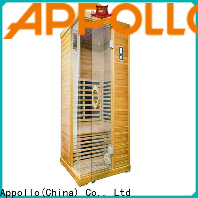 Appollo bath person infrared sauna purchase factory for resorts