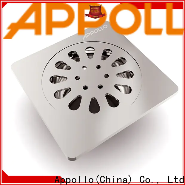 Appollo bath Custom high quality toilet floor drain factory for resorts