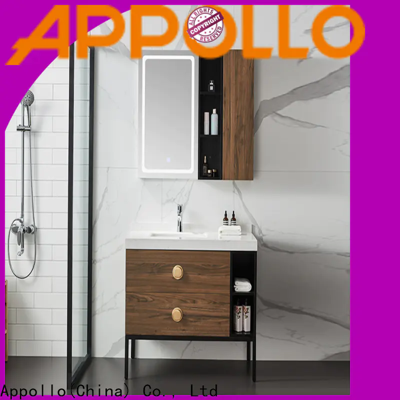 Wholesale custom bathroom cabinet manufacturers af1810 for business for hotels