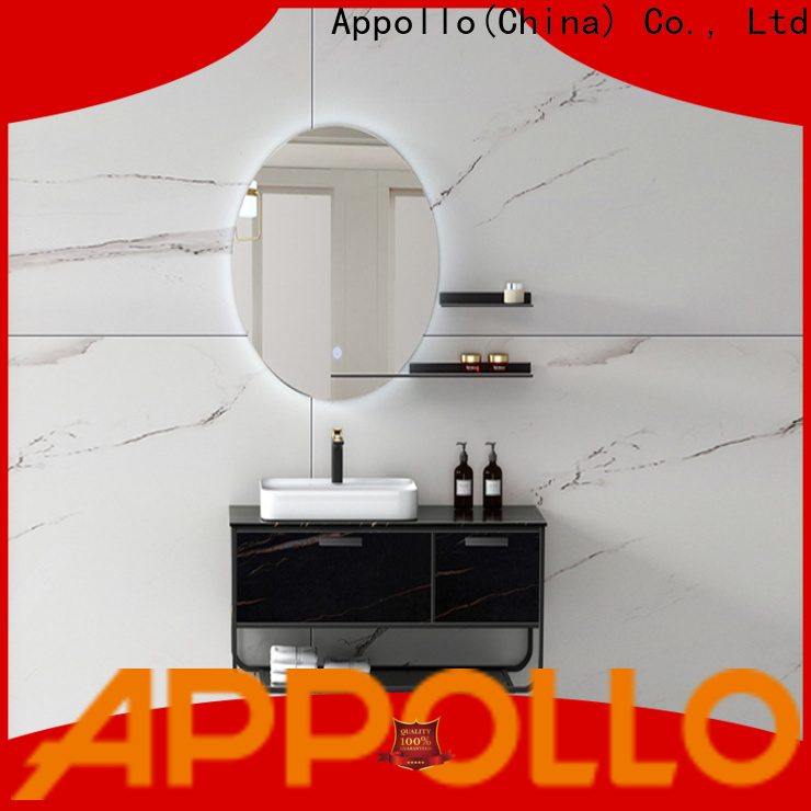 Appollo bath af1838 large bathroom cabinet manufacturers for hotels