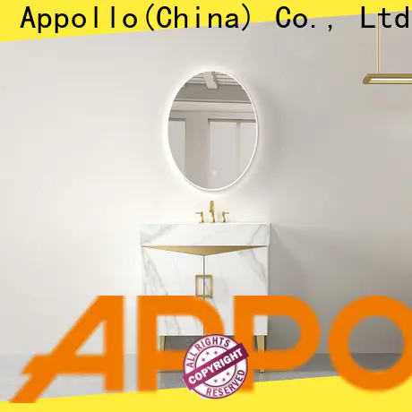 Appollo bath af1802 white bathroom cabinet company for resorts