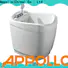 Appollo bath Bulk purchase corner air jet tub factory for bathroom