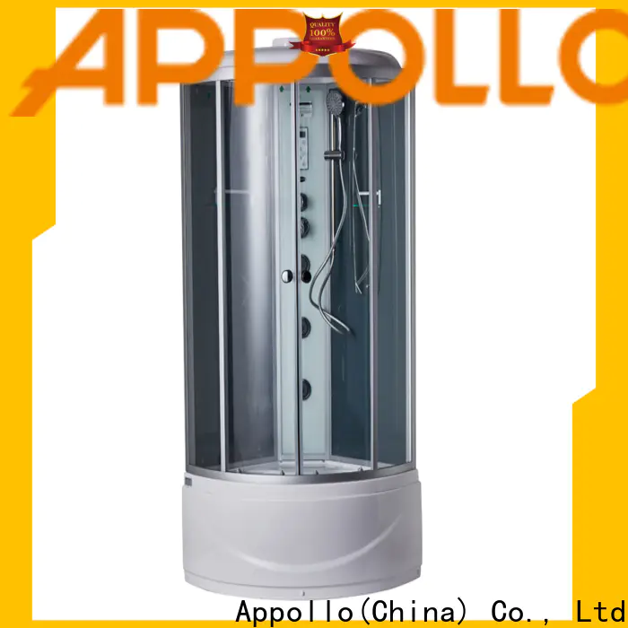 Appollo bath simple tub shower enclosures factory for resorts