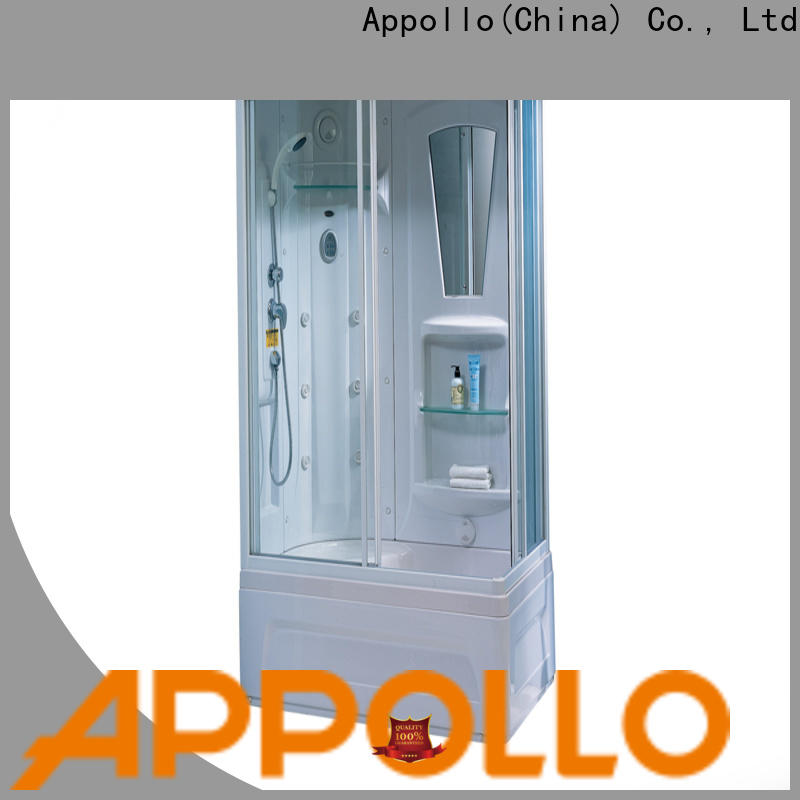 Appollo bath Custom enclosed shower cubicle for business for hotel