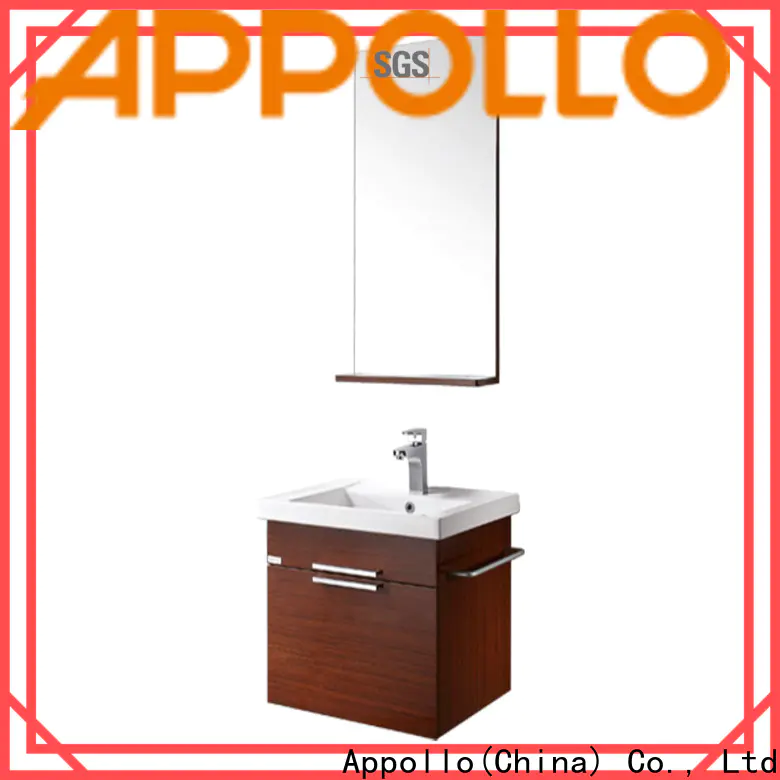 Appollo bath wall bathroom vanity manufacturers factory for hotels