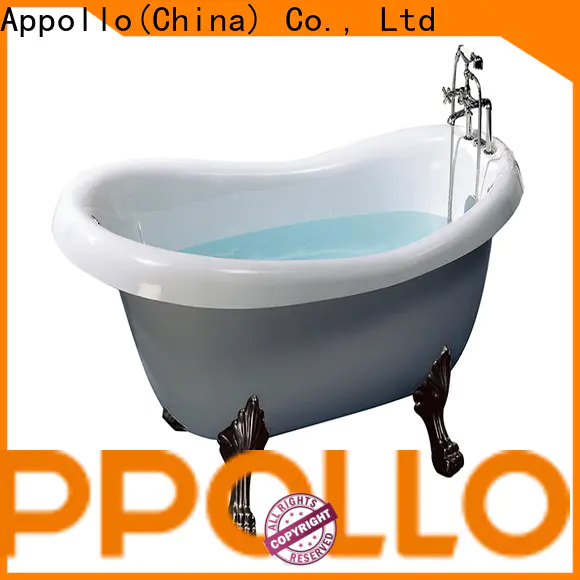 Appollo bath quality freestanding soaker tub with jets company for home use