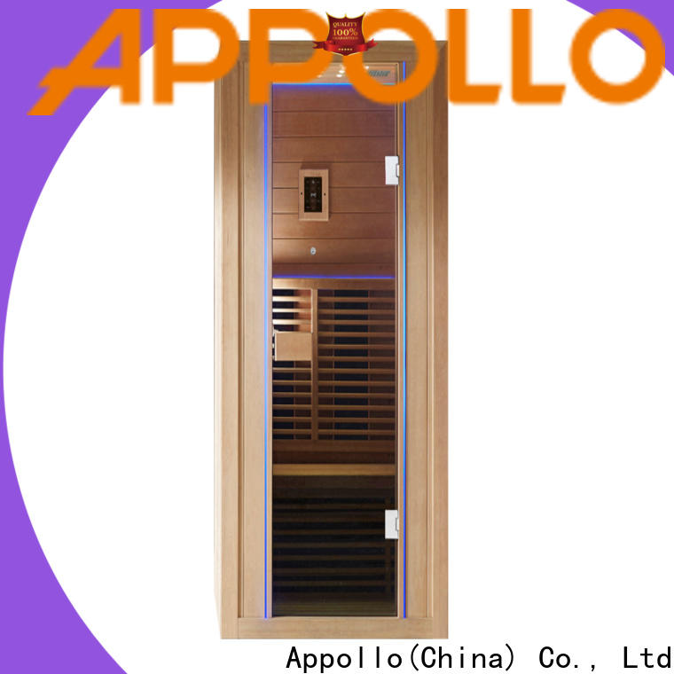 Appollo bath Bulk purchase high quality indoor portable sauna for business for hotels