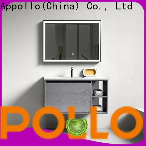 Appollo bath acrylic bathroom cabinet with drawers supply for restaurants