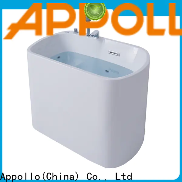 Appollo bath Custom high quality jacuzzi alcove tub for business for hotel