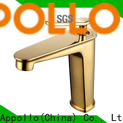 Appollo bath color brass bathroom taps for business for resorts