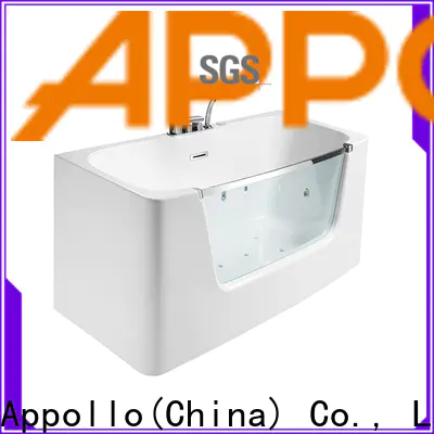 Appollo bath Custom high quality bathtub shower combination supply for hotels